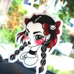 Budget 🎁 BESERK CLOTHING Gothic Homewares Not Your Wednesday [Strawberry] | AIR FRESHENER 👏