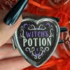 Flash Sale 😉 BESERK CLOTHING Gothic Homewares Witch's Potion | PILL BOX 🎉