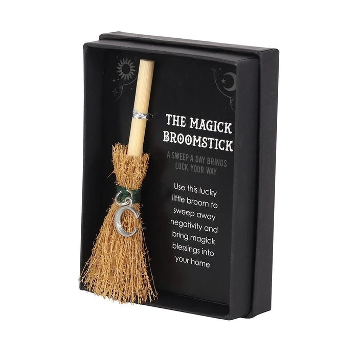 Outlet ๐ฏ GOTHIC GIFTS Gothic Homewares Crescent Moon | MINI MAGICK BROOMSTICK ๐งจ 2 Outlet ๐ฏ GOTHIC GIFTS Gothic Homewares Crescent Moon | MINI MAGICK BROOMSTICK ๐งจ - Image 2