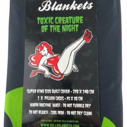 Budget 💯 HELLS BLANKETS Bats Creature Of The Night [Toxic] | SUPER KING QUILT SET** ⌛ -Deals Goth Store Hells Blankets Creature of the Night Toxic 01 509abc2e debe 453b 968f db37e39ac239 700x700