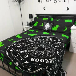 Budget 💯 HELLS BLANKETS Bats Creature Of The Night [Toxic] | SUPER KING QUILT SET** ⌛ -Deals Goth Store Hells Blankets Creatureofthenight 10 cdd51a9c 5dc9 4740 b0e6 d3b59f3626a2 700x700