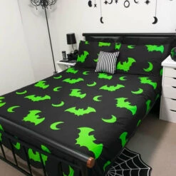 Budget 💯 HELLS BLANKETS Bats Creature Of The Night [Toxic] | SUPER KING QUILT SET** ⌛ -Deals Goth Store Hells Blankets Creatureofthenight 17 14820ee8 acc2 4c0b bc1a 0a1d5b783152 700x700