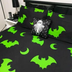 Budget 😀 HELLS BLANKETS Bats Creature Of The Night [Toxic] | QUEEN QUILT SET* 🔔 -Deals Goth Store Hells Blankets Creatureofthenight 20 ce53d2ae 5c8d 4c5a 9dd8 883670c31ed8 700x700