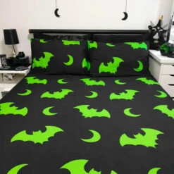 Budget 💯 HELLS BLANKETS Bats Creature Of The Night [Toxic] | SUPER KING QUILT SET** ⌛ -Deals Goth Store Hells Blankets Creatureofthenight 25 03c0edf6 0c66 498c 97d2 0d6baba20ffe 700x700