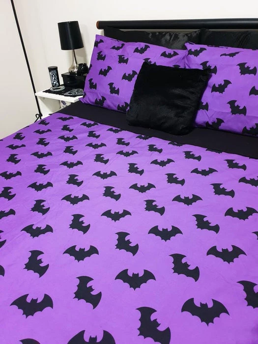 Best deal ๐ HELLS BLANKETS Twilight Bats | QUEEN QUILT SET ๐คฉ 8 Best deal ๐ HELLS BLANKETS Twilight Bats | QUEEN QUILT SET ๐คฉ - Image 8