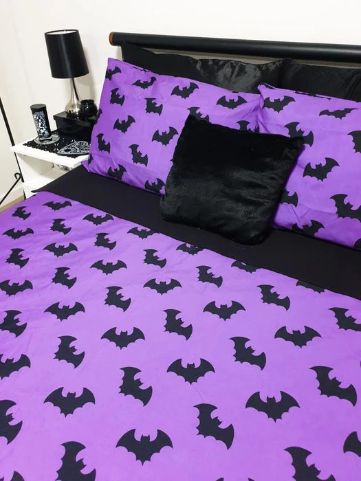 Best deal ๐ HELLS BLANKETS Twilight Bats | QUEEN QUILT SET ๐คฉ 9 Best deal ๐ HELLS BLANKETS Twilight Bats | QUEEN QUILT SET ๐คฉ - Image 9