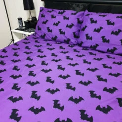 Outlet ❤️ HELLS BLANKETS Twilight Bats | KING QUILT SET* 🥰 -Deals Goth Store Hells Blankets Twilight Bats 0 25 ffef38de 5ba5 403a 9c32 0b705bd3b2a9 700x700