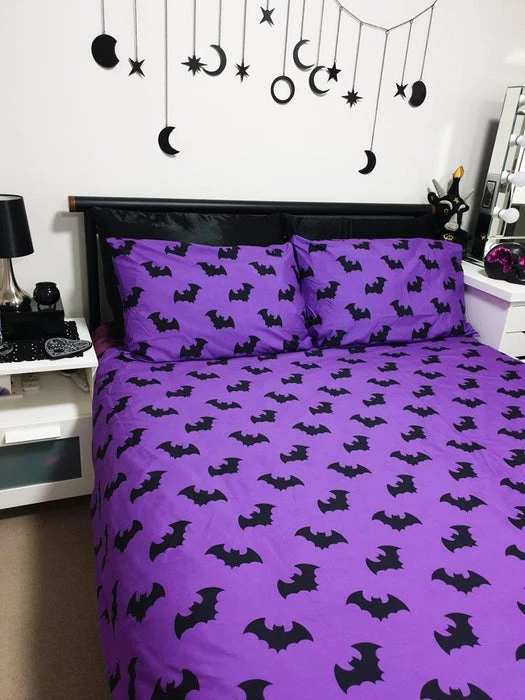 Best deal ๐ HELLS BLANKETS Twilight Bats | QUEEN QUILT SET ๐คฉ 6 Best deal ๐ HELLS BLANKETS Twilight Bats | QUEEN QUILT SET ๐คฉ - Image 6