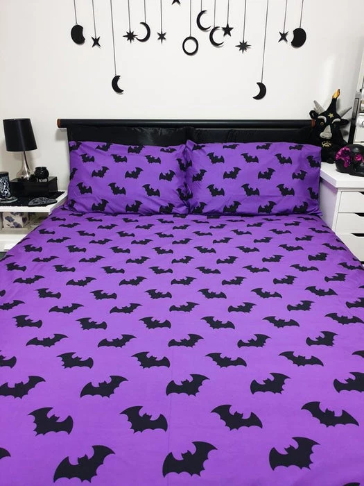 Best deal ๐ HELLS BLANKETS Twilight Bats | QUEEN QUILT SET ๐คฉ 5 Best deal ๐ HELLS BLANKETS Twilight Bats | QUEEN QUILT SET ๐คฉ - Image 5