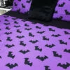 Outlet ❤️ HELLS BLANKETS Twilight Bats | KING QUILT SET* 🥰