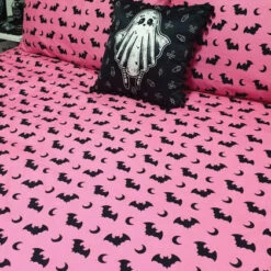 Hot Sale 💯 HELLS BLANKETS Bats Sweet Darkness | KING QUILT SET ✨