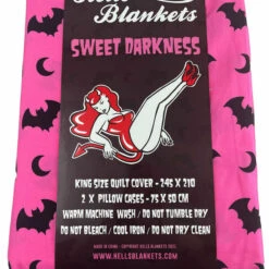 Hot Sale 💯 HELLS BLANKETS Bats Sweet Darkness | KING QUILT SET ✨ -Deals Goth Store Hells Blankets Sweet Darkness Quilt Set 05 bdfacdc8 bdf9 4bba 8054 166b2888bfd3 700x700