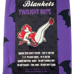 Best deal ๐ HELLS BLANKETS Twilight Bats | QUEEN QUILT SET ๐คฉ 24 Best deal ๐ HELLS BLANKETS Twilight Bats | QUEEN QUILT SET ๐คฉ -Deals Goth Store Hells Blankets Twilight Bats Queen 0a8510e2 8202 4ec8 9aa1 f6c36fe25c2b 700x700