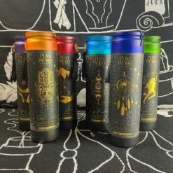 Wholesale ⭐ GOTHIC GIFTS Gothic Homewares Esoteric Manifestation [Sage & White Tea] | TALL CANDLE 😍 -Deals Goth Store IMG 0813 44e11dff 2d19 4e08 b96a cc7bb2bc4e8a 700x700