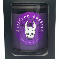 Flash Sale 👏 HELLFIRE CANDLES Gothic Homewares Trick Or Treat [Salted Caramel] | CANDLE ❤️ -Deals Goth Store IMG 1013 700x700