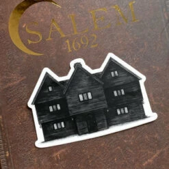 Budget ⌛ GHOSTS OF OCTOBER Gothic Homewares Salem Witch House | STICKER 🔥 -Deals Goth Store WHS13 4ca503ed 4364 42cf 9594 3dd68a81de1f 700x700