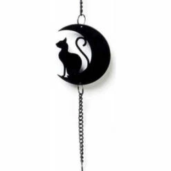 Brand new ✔️ ALCHEMY GOTHIC Cats Black Cat And Moon | HANGING DECORATION 👍 -Deals Goth Store alchemy gothic black cat and moon hanging decoration 3 0d2baaaf 7c88 491a 81b4 ca6cc80f12bf 700x700