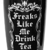 New ✔️ ALCHEMY GOTHIC Gothic Homewares Freaks Like Me | DOUBLE WALLED MUG 👍