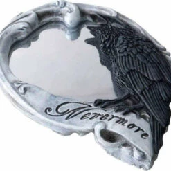 Buy 🔥 ALCHEMY GOTHIC Gothic Homewares Nevermore | COMPACT MIRROR 🎉 -Deals Goth Store alchemy gothic nevermore compact mirror 3 2143607a f625 4cc1 b642 93bfbc21f64c 700x700