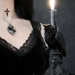Best Sale 😉 ALCHEMY GOTHIC Gothic Homewares Poes Raven | CANDLESTICK 🌟 -Deals Goth Store alchemy gothic poesraven candlestick 6 50592834 8a31 4c69 979f d90181859247 700x700