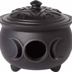 Top 10 🔔 ALCHEMY GOTHIC Gothic Homewares Triple Moon | CAULDRON POT* ✨ -Deals Goth Store alchemy gothic triple moon cauldron pot 1 0f2c8fba 286a 44c5 9400 fd915ba51634 700x700