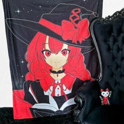 Budget 👍 BESERK CRYPT Anime & Manga Academia Witch [Red] | TAPESTRY BLANKET 🧨 -Deals Goth Store beserk crypt academia witch red printed tapestry 01 3b4bb1d4 28a7 45be 8294 ab8781a67610 700x700