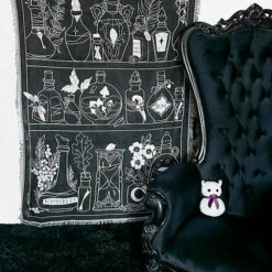 Buy 🔔 BESERK CRYPT Gothic Homewares Apothecary | WOVEN TAPESTRY BLANKET 🥰 -Deals Goth Store beserk crypt apothecary woven tapestry 01 da580f95 3e08 480a ab4f c42201d25f49 700x700