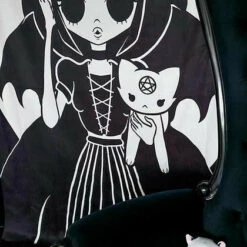 Deals 😉 BESERK CRYPT Bats Cat Magick | TAPESTRY BLANKET 🌟 -Deals Goth Store beserk crypt fanged familiar printed tapestry 02 4cf182b3 ec38 4fd2 9219 f2e84297d0a6 700x700