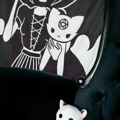 Deals 😉 BESERK CRYPT Bats Cat Magick | TAPESTRY BLANKET 🌟 -Deals Goth Store beserk crypt fanged familiar printed tapestry 03 2a7fdcac bc9e 4612 b9e5 66acaa168f7f 700x700