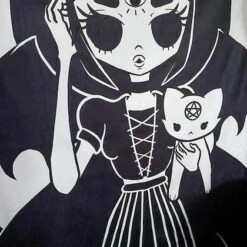 Deals 😉 BESERK CRYPT Bats Cat Magick | TAPESTRY BLANKET 🌟 -Deals Goth Store beserk crypt fanged familiar printed tapestry 04 6bdf5584 4906 4823 8bf4 6e630c76c793 700x700