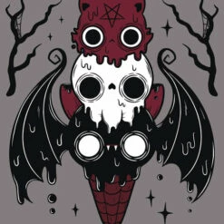 Best Pirce 😍 BESERK CRYPT Bats I Scream Parlour | TAPESTRY BLANKET 🥰 -Deals Goth Store beserk crypt i scream parlour printed tapestry 05 b7c48643 38ba 424a b1c8 c4192f320d81 700x700