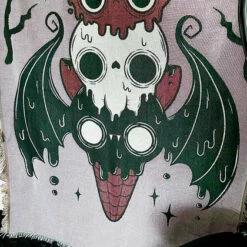 Budget 💯 BESERK CRYPT Gothic Homewares I Scream Parlour | WOVEN TAPESTRY BLANKET 👍 -Deals Goth Store beserk crypt i scream parlour woven tapestry 02 55727e29 3d9c 423b 9ade c5614a69bb40 700x700