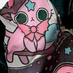 Flash Sale 🔥 BESERK CRYPT Cats Nekomancer [Purple/Blue] | WOVEN TAPESTRY BLANKET 👍 -Deals Goth Store beserk crypt nekomancer tapestry 05 eddf948a c7e6 45d9 afa8 9311f2115091 700x700