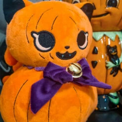 Budget 🛒 BESERK CLOTHING Cats Jack-O-Kitty | PUMPKIN PLUSH 😀 -Deals Goth Store beserk jack o kitty pumpkin plush 08 700x700