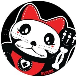 Budget 🔔 BESERK CLOTHING Cats Maneki | ROUND VINYL STICKER 👍 -Deals Goth Store beserk maneki sticker 6e629607 b579 4cef bad4 8e5cf95b0636 700x700