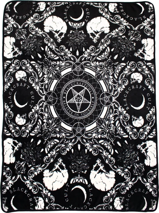 Flash Sale π BLACKCRAFT Gothic Homewares Baroque | THROW BLANKET π 2 Flash Sale π BLACKCRAFT Gothic Homewares Baroque | THROW BLANKET π - Image 2