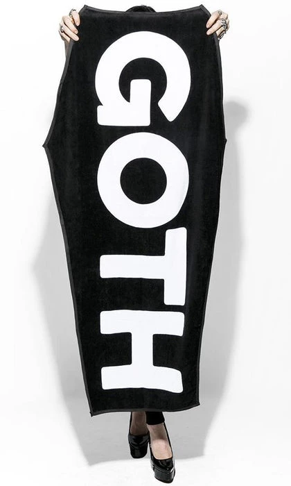 Flash Sale βοΈ BLACKCRAFT Gothic Homewares Goth | COFFIN TOWEL* π 3 Flash Sale βοΈ BLACKCRAFT Gothic Homewares Goth | COFFIN TOWEL* π - Image 3