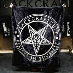 Buy ✔️ BLACKCRAFT Gothic Homewares Pentagram | BLANKET 👍 -Deals Goth Store blackcraft pentagram blanket 3 65ebcdf9 72c9 479a 89ec a61857513e3f 700x700