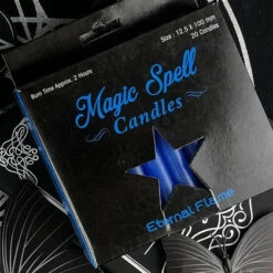 Deals 👍 MAGIC SPELL CANDLES Gothic Homewares Eternal Flame [Light Blue] | SPELL CANDLE 🎁