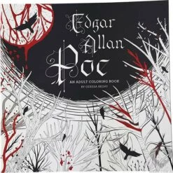 Flash Sale ❤️ Edgar Allan Poe | COLOURING BOOK 🔥