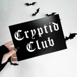 Top 10 🤩 GHOSTS OF OCTOBER Gothic Homewares Cryptid Club [A5] | PRINT 👏 -Deals Goth Store ghosts of october cryptid club a5 print 2 3a319c27 17db 472d b70d 98f9448dfd23 700x700