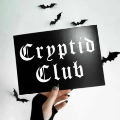 Top 10 🤩 GHOSTS OF OCTOBER Gothic Homewares Cryptid Club [A5] | PRINT 👏 -Deals Goth Store ghosts of october cryptid club a5 print 3 cb2343b4 784c 4472 96d6 79f7ca67dde7 700x700