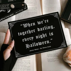 Budget 👏 GHOSTS OF OCTOBER Gothic Homewares Every Night Is 🧛 Halloween [A5] | PRINT 🤩 -Deals Goth Store ghosts of october every night is halloween a5 print 4 de2dcb01 6132 4363 86a9 334e61354179 700x700