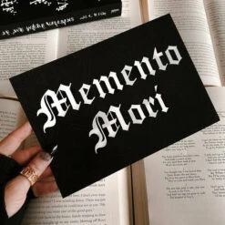 Brand new 🌟 GHOSTS OF OCTOBER Gothic Homewares Memento Mori [A5] | PRINT ⭐ -Deals Goth Store ghosts of october memento mori a5 print 4 bd6751f4 6099 4fbc ba23 c09e603b0904 700x700