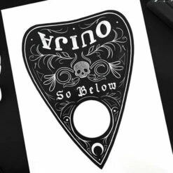 Top 10 🤩 GHOSTS OF OCTOBER Gothic Homewares So Below Gothic Planchette [A5] | PRINT ✨ -Deals Goth Store ghosts of october so below gothic planchette a5 print 2 d821ec50 1943 478a 945d 5ef87c78e370 700x700