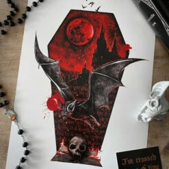 Best Sale 🌟 GHOSTS OF OCTOBER Bats The Bat [A4] | PRINT 🎉 -Deals Goth Store ghosts of october the bat a5 print 3 4 4689f834 7d3a 49b2 a1e1 ef2908d1b025 700x700