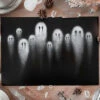 Discount 🔔 GHOSTS OF OCTOBER Ghosts The Visitors [A5] | PRINT 🎁