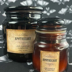 Best Sale 💯 GOTHIC GIFTS Gothic Homewares Apothecary [Eucalyptus Mint] | CANDLE 🤩