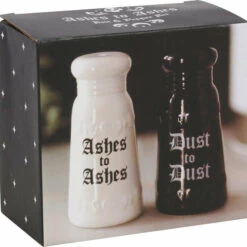 Hot Sale 😍 GOTHIC GIFTS Gothic Homewares Ashes To Ashes | SALT AND PEPPER SET ✨ -Deals Goth Store gothic gifts ashes to ashes salt and pepper set 3 74454d8b 32f3 4f71 bb4f 84018079a5a5 700x700
