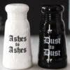 Hot Sale 😍 GOTHIC GIFTS Gothic Homewares Ashes To Ashes | SALT AND PEPPER SET ✨